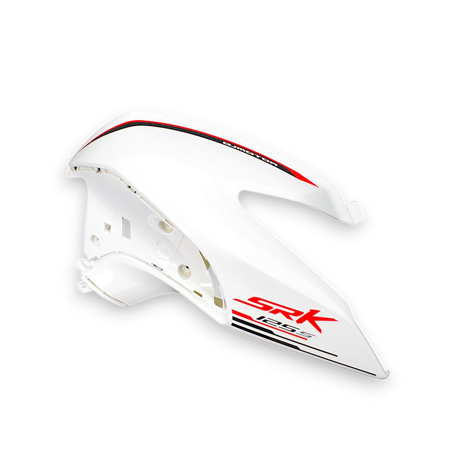 QJ MOTOR SRK 125-S DEPO ÜST MUHAFAZA SAĞ BEYAZ #RK 55159